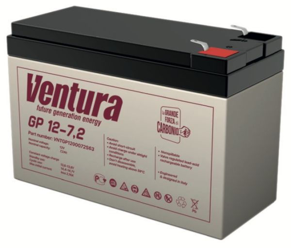 Акумуляторна батарея Ventura GP 12-7.2 (AGM)