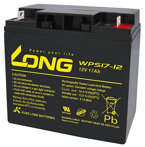 Акумуляторна батарея Kung Long WPS 17-12