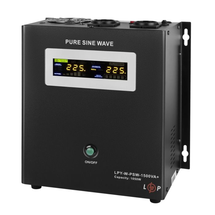 ДБЖ LogicPower 24V LPY-W-PSW-1500VA+(1050Вт) 10A/15A