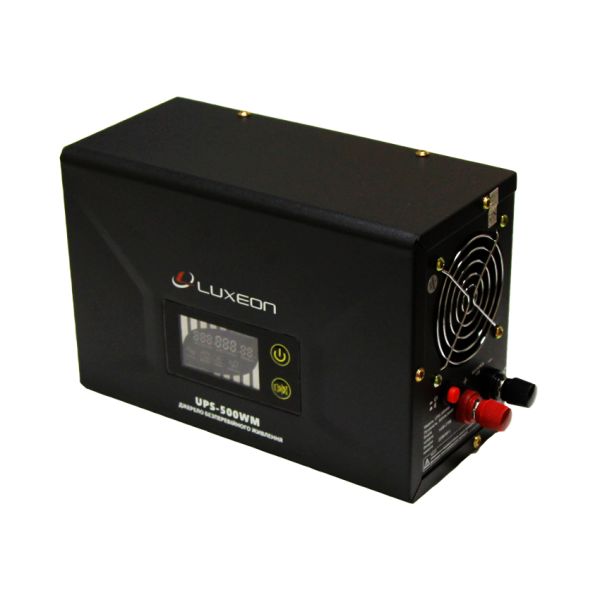 ДБЖ з правильною синусоїдою Luxeon UPS-500WM