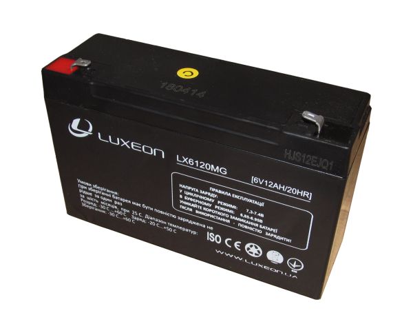 Акумуляторна батарея luxeon LX6120