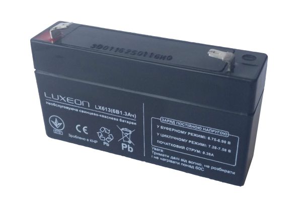 Акумуляторна батарея luxeon LX613
