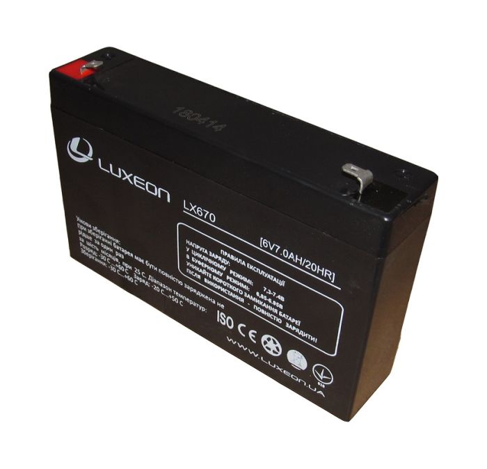Акумуляторна батарея luxeon LX670