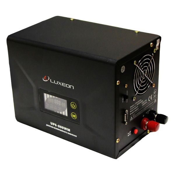 ДБЖ з правильною синусоїдою Luxeon UPS-800WM