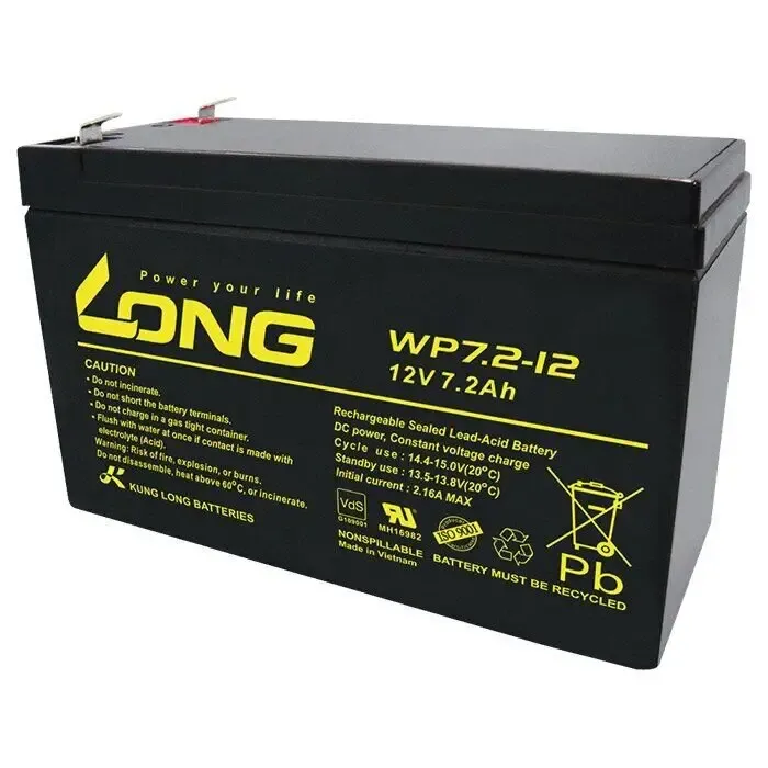 Акумуляторна батарея Kung Long WP 7.2-12