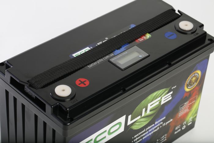 Литиевый АКБ EcoLiFe LiFePO4 LF12-100 (12.8v-110ah)