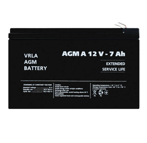 Акумулятор AGM LogicPower A 12V 7 Ah