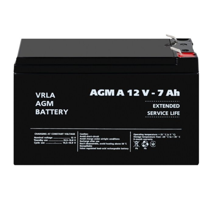 Акумулятор AGM LogicPower A 12V 7 Ah