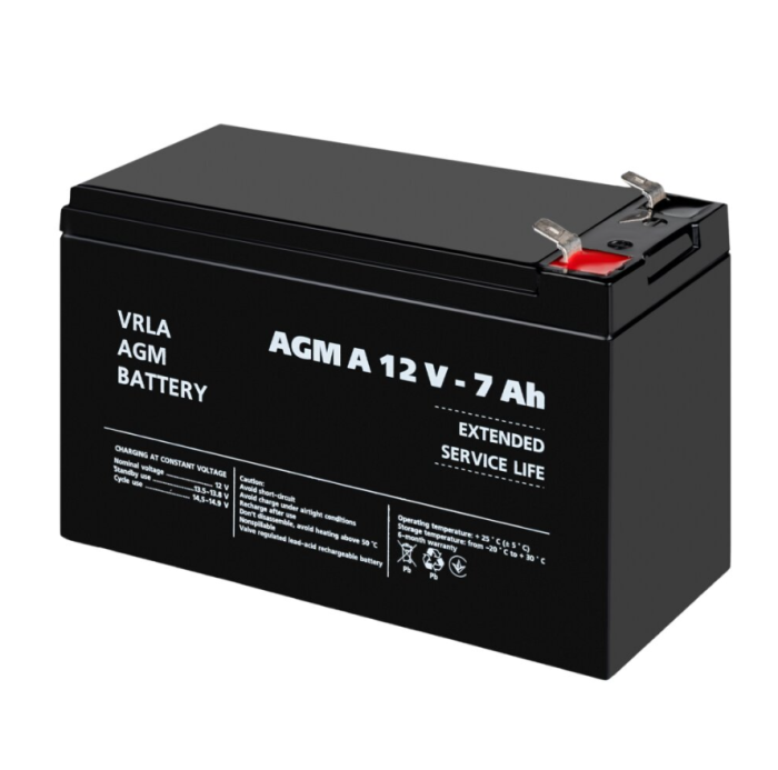 Акумулятор AGM LogicPower A 12V 7 Ah