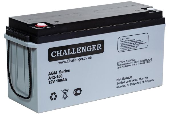 Аккумуляторная батарея Challenger А12-150(AGM)