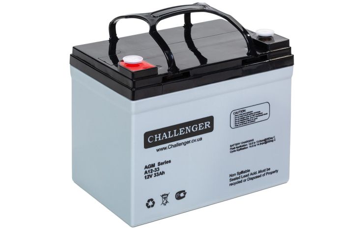 Акумуляторна батарея Challenger А12-33 (AGM)