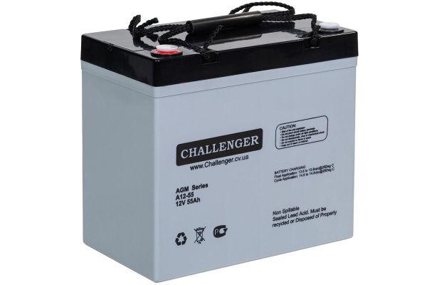 Аккумуляторная батарея Challenger А12-55 (AGM)