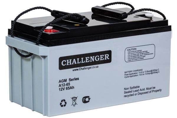 Аккумуляторная батарея Challenger А12-65 (AGM)
