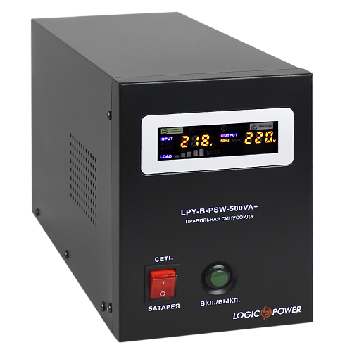 ДБЖ LogicPower LPY-B-PSW-500VA+ (350Вт)