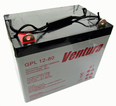 Аккумуляторная батарея Ventura GPL 12-80 (AGM)