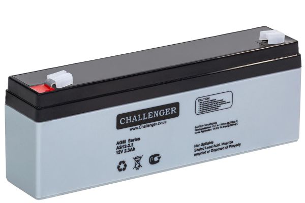 Акумуляторна батарея Challenger AS12-2.3(AGM)
