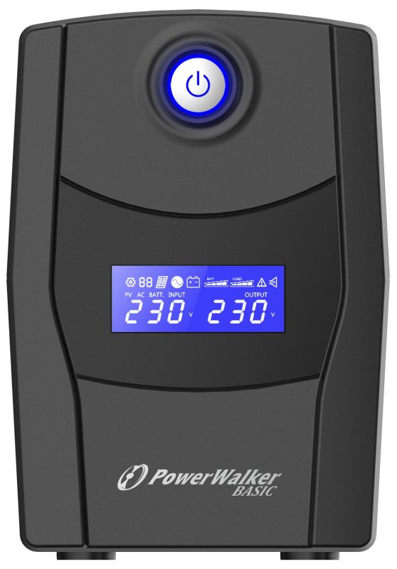 ДБЖ PowerWalker Basic VI 1000 STL (10121074)