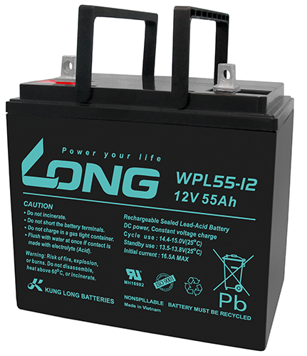 Акумуляторна батарея Kung Long WPL 55-12
