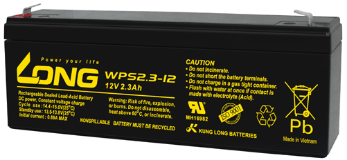 Акумуляторна батарея Kung Long WPS 2.3-12