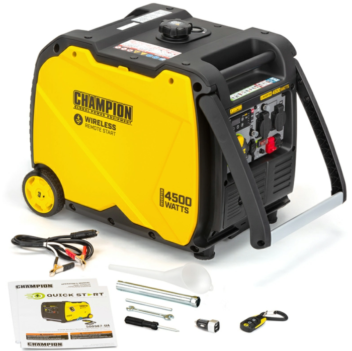 Інверторний генератор Champion C4500iES GEN2 (500987-UA)