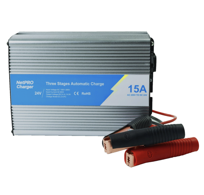 Зарядний пристрій NetPRO Charger BPC-2415 (24V/15A)
