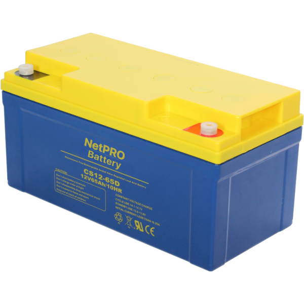 Акумуляторна батарея NetPRO CS 12V-65Ah AGM (Deep Cycle)
