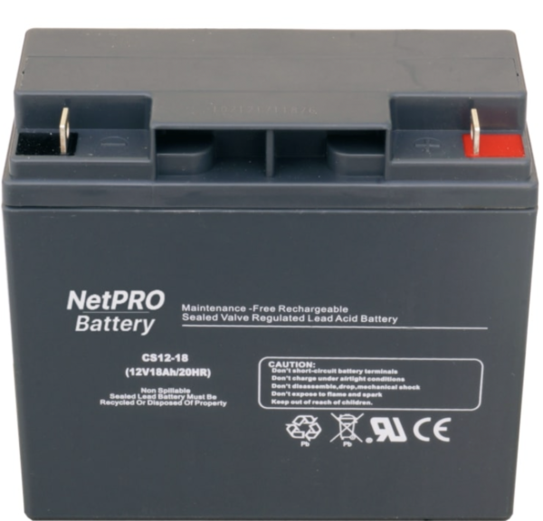 Акумуляторна батарея NetPRO CS 12V-18Ah AGM (Deep Cycle)