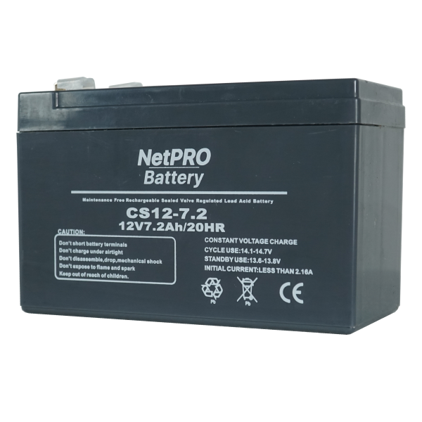 Акумуляторна батарея NetPRO CS 12V-7.2Ah AGM