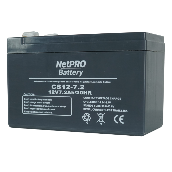 Акумуляторна батарея NetPRO CS 12V-7.2Ah AGM