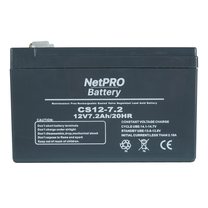 Акумуляторна батарея NetPRO CS 12V-7.2Ah AGM