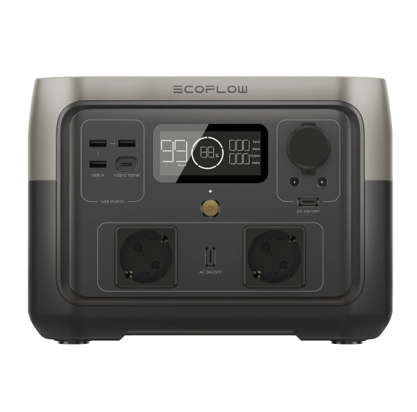 Портативна зарядна станція EcoFlow RIVER 2 Max (512 Вт·г)