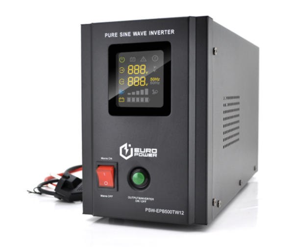 ДБЖ з правильною синусоїдою Europower PSW-EPB500TW12 (300 Вт)