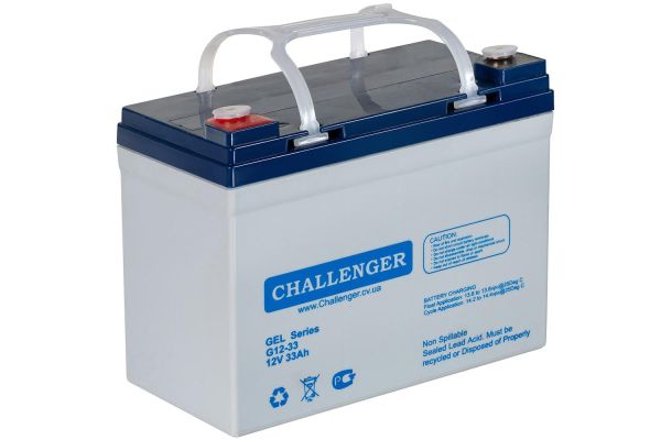 Гелевый аккумулятор Challenger G12-33(GEL)
