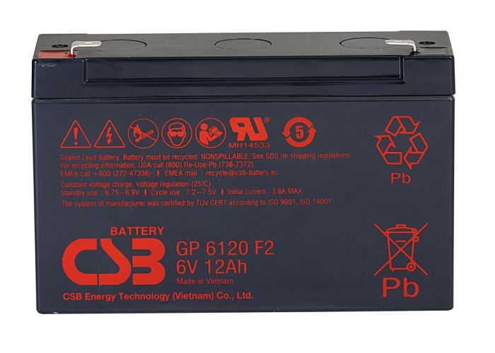 Акумуляторна батарея CSB GP6120