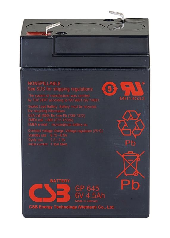 Акумуляторна батарея CSB GP645