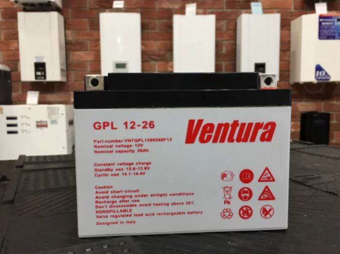 Акумуляторна батарея Ventura GPL 12-26 (AGM)