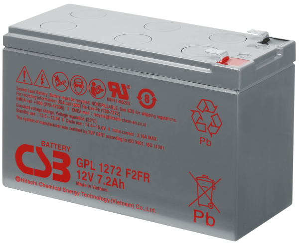 Акумуляторна батарея CSB GPL1272