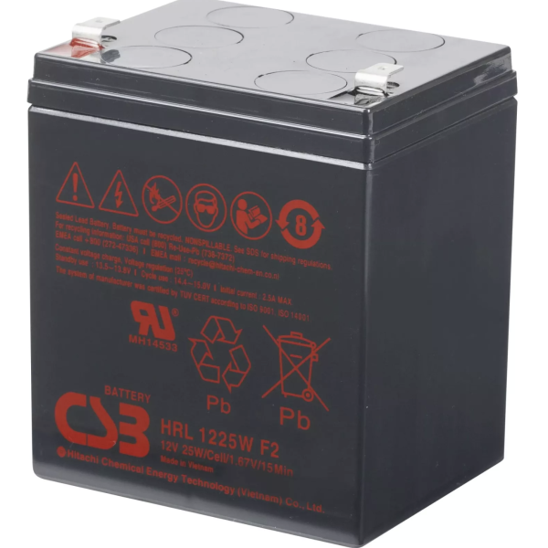 Акумуляторна батарея CSB HRL1225W