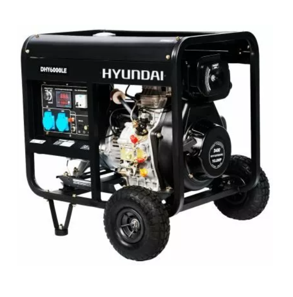 Генератор дизельний Hyundai DHY 6000LE