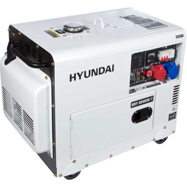 Генератор дизельний Hyundai DHY 8500SE-T