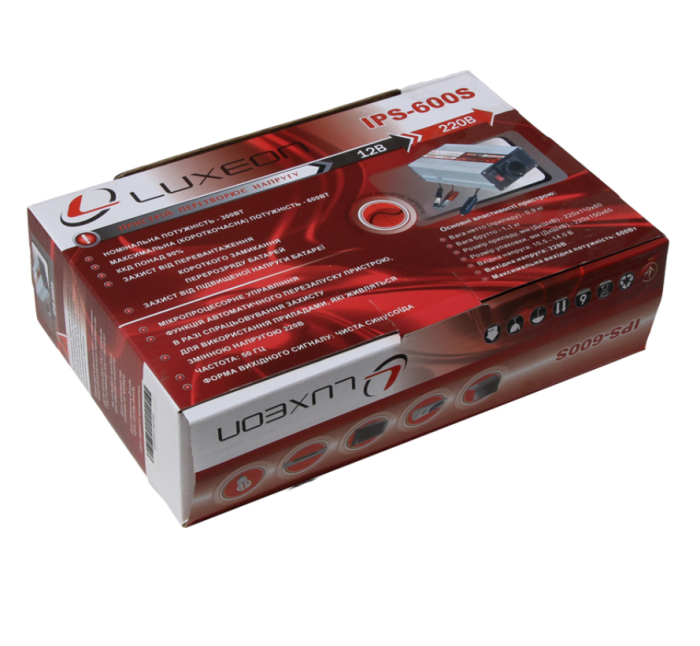 Інвертор Luxeon IPS-600S (300Вт)