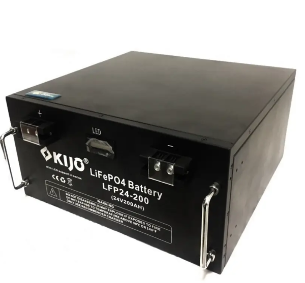 Акумуляторна батарея Kijo LiFePO4 24V 50Ah (LED дисплеєм)