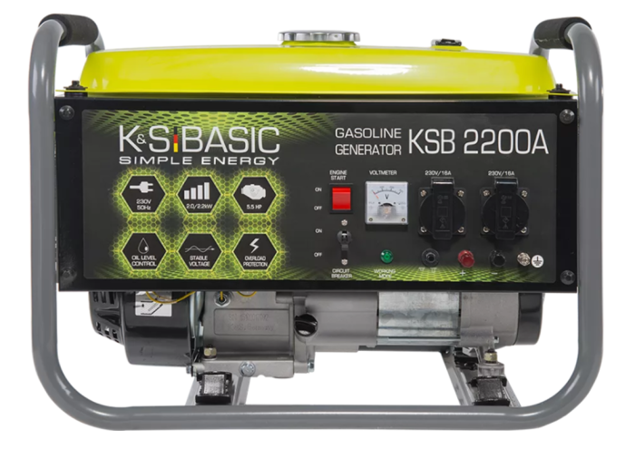 Генератор бензиновий Konner&Sohnen BASIC KSB 2200A