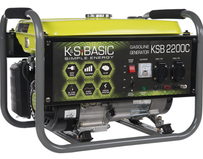 Генератор бензиновий Konner&Sohnen BASIC KSB 2200C
