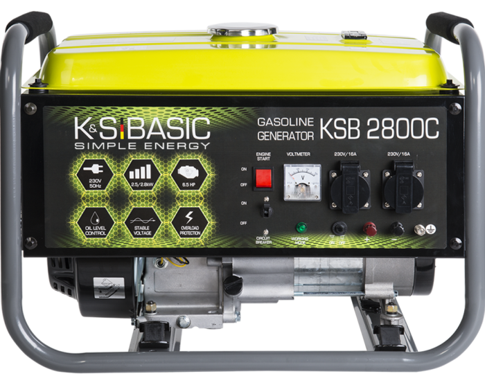 Генератор бензиновий Konner&Sohnen BASIC KSB 2800C