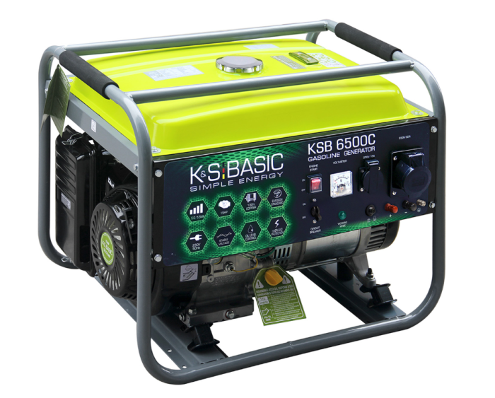 Генератор бензиновий Konner&Sohnen BASIC KSB 6500C
