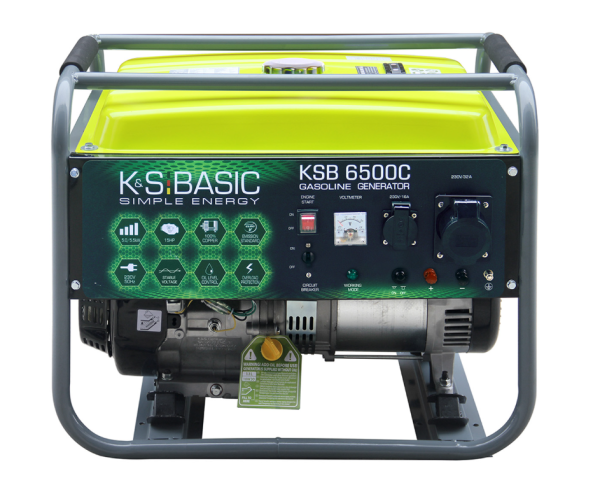 Генератор бензиновий Konner&Sohnen BASIC KSB 6500C
