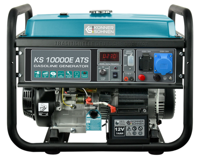 Генератор бензиновий Konner&Sohnen KS 10000Е ATS