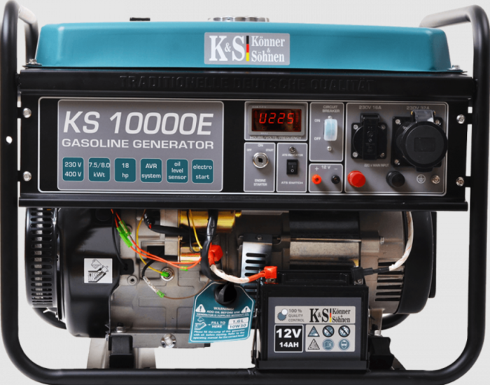 Генератор бензиновий Konner&Sohnen KS 10000E