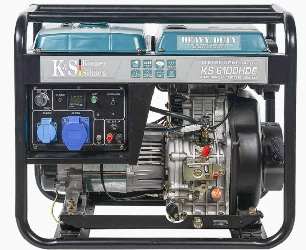 Генератор дизельний Konner&Sohnen KS 6100HDE